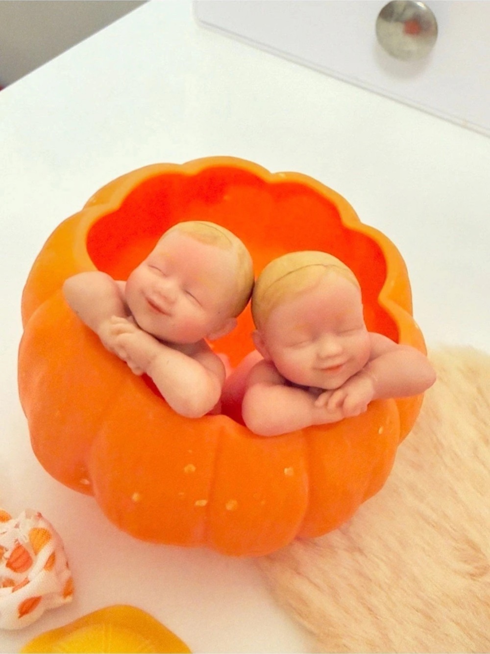 Zuru My Mini Baby Pumpkin Patch Series 1 RARE Twin Pumpkin Baby Set 👶🏼👶🏼🍂🎃🧡